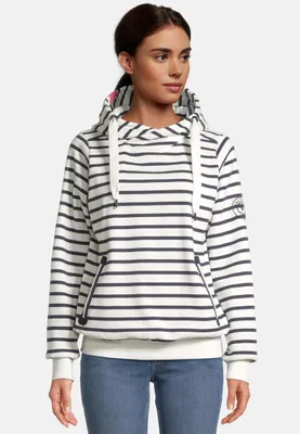 Produktbild von salzhaut Damen Hoodie SÜNN - RINGEL 3XL