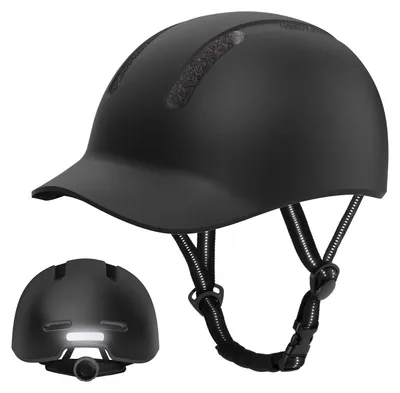 Produktbild von Stylischer Fahrradhelm für Erwachsene, verstellbar und sicher