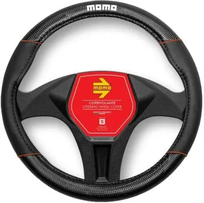 Obrázek produktu pro Momo SWC013BR Potah volantu Polyuretan Černý Potah volantu