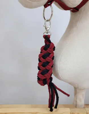 Obrázok produktu pre Hobby Horse vodítko – čierne a bordové