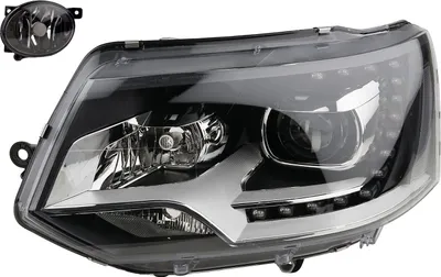 Produktbild von Scheinwerfer passend für VW Transporter T5 11/09- D3S H7 Li. + Nebelschei. 7E5941017 7E0941699A 7E0941699B Johns