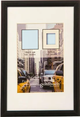 Produktbild von Goldbuch Kunststoff-Fotorahmen Puro 10 x 15 cm, schwarz