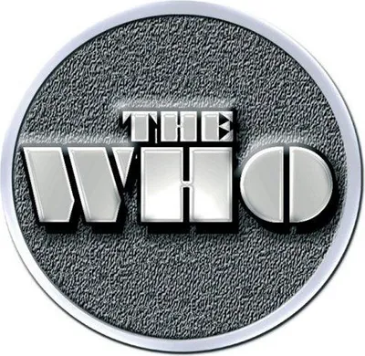 Image de The Who - Pochoir - Badge - Logo en métal RO6027 (Taille unique) (Gris)