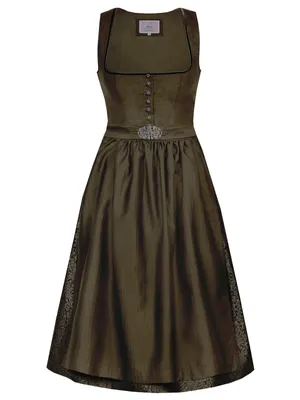 Produktbild von Dirndl Tilda 70cm Länge efeu 44