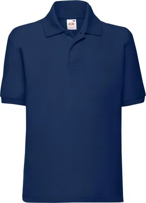 Obrázek produktu pro Dětské polo tričko, krátký rukáv - FOL 65/35 POLO/K - navy - velikost 14/15