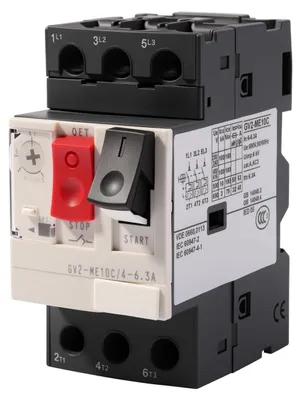Motorschutzschalter AC690V, Überlastschutz, 35 mm Hutschiene