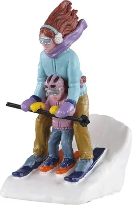 Image de Lemax - Ski maman et moi