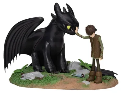 Image de Dragons D-Stage Diorama PVC Krokmou & Hicks 15 cm