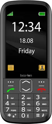 Produktbild von Beafon SL270 Silverline Mobiltelefon Bartype Tastentelefon Seniorentelefon SOS Funktion Benutzerfreundliches Telefon