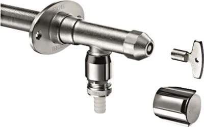 Obrázok produktu pre Sada Schell Polar s nástrčným kľúčom + pohodlnou rukoväťou, pripojenie mosadz 1/2", 1 ks.