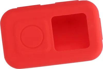 Image de Housse de protection en silicone pour la télécommande de la caméra Hero 10 Black Action, rouge