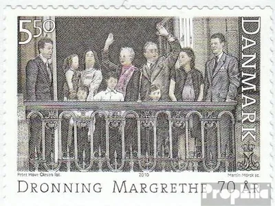 Produktbild von Briefmarken Dänemark 2010 Mi 1568 (kompl.Ausg.) postfrisch Margrethe