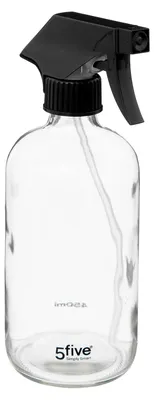Produktbild von 5five Simply Smart Sprühspender, Sprühflasche, Glas, Kunststoff, Transparent, 450 ml, 174713A