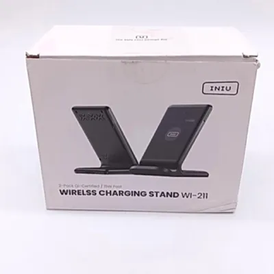 Produktbild von INIU Wireless Charger Ladestation Quick Wireless Charger 15W Qi Schnelles Laden kompatibel für Smartphones