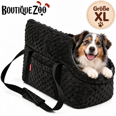 Produktbild von Hundetasche Tragetasche Transporttasche für Hunde & Katzen – Größe L (42×29×33 cm) – bis 15 kg