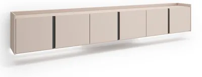 Immagine prodotto di Mobili TV effetto legno beige 309x35x50cm sospeso