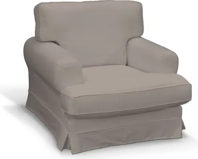 Productafbeelding van Dekoria bekleding voor de Ekeskog fauteuil, beige. Bekleding voor de Ekeskog fauteuil