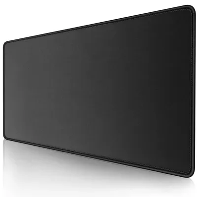 Image de Tapis de souris noir pour le gaming, l'ordinateur portable ou le bureau (750 x 400 x 3 mm)
