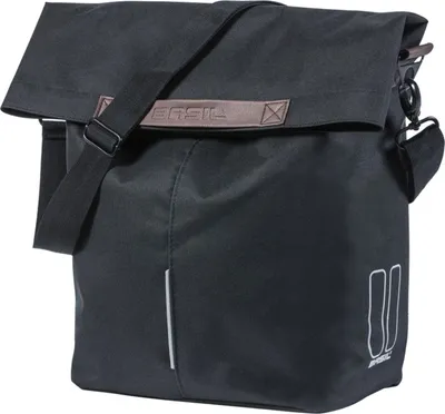 Produktbild von Basil Shoppertasche City,14-16ltr Hook On-System,30x18x49, schwarz