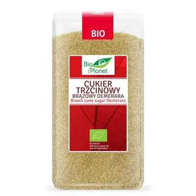 Produktbild von Brauner Demerara-Rohrzucker 500G Planet