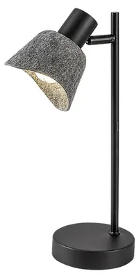 Image de Rabalux 74018 Lampes de table Farelia E14 1X MAX 10 métal feutre noir