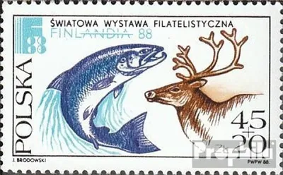 Produktbild von Briefmarken Polen 1988 Mi 3148 (kompl.Ausg.) postfrisch Internat. Briefmarkenausstellung