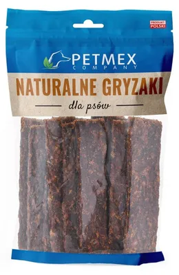 Zdjęcie produktu dla Przysmak dla psa PETMEX paski z koniny 200g