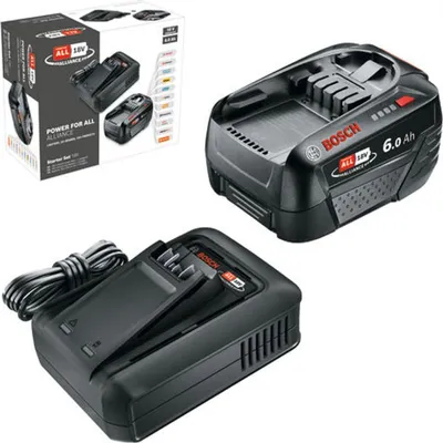 Zdjęcie produktu dla Bosch DIY Starter Set 18V (6.0Ah + AL18-44) (1600A032A8)