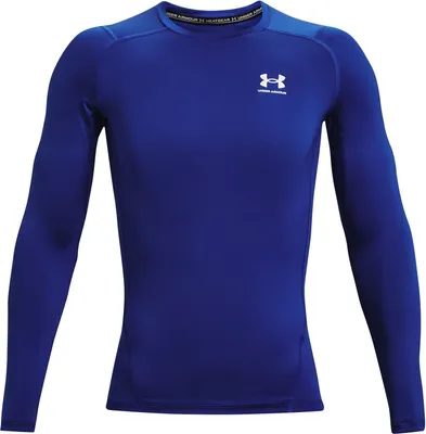 Obrázok produktu pre UNDER ARMOUR HeatGear Armour langarm Funktionsshirt Herren 400 - royal/white XL
