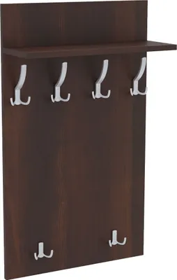 Image de AKKE Walnuss Panneau d'armoire MAXI - crochets ALU LxH : 60x90 cm