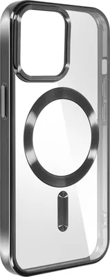 Produktbild von Swissten, Metallic MagSafe Schutzhülle für iPhone 15 Pro, Schwarz