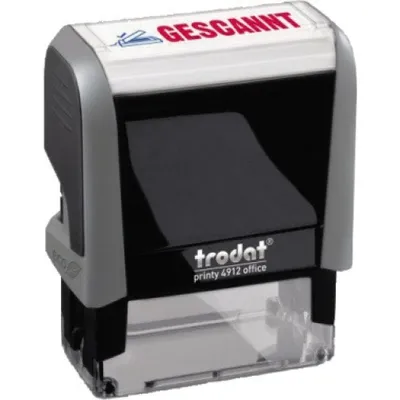 Immagine prodotto di trodat 128725 trodat Textstempelautomat Office Printy 4.0 4912 "GESCANNT"