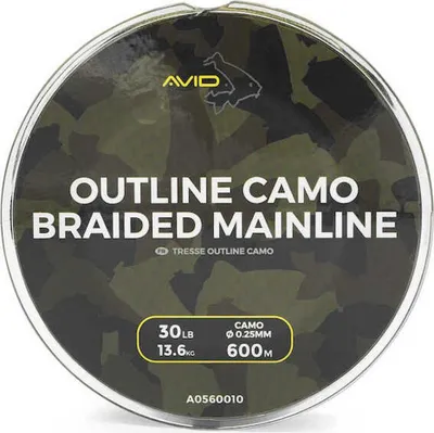 Zdjęcie produktu dla Avid Carp Outline Plecionka 600 m zielona 30 lbs zielona 30 lbs