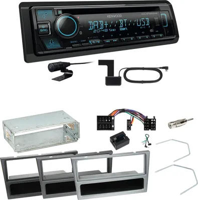 Produktbild von Kenwood KDC-BT560DAB Bluetooth Einbauset für Opel Omega B Meriva A Agila Vivaro