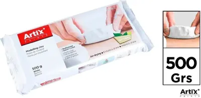 Immagine prodotto di Argilla da modellare 500g bianco