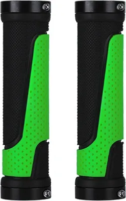 Produktbild von 1 Paar Fahrrad-Lenkergriffabdeckung, rutschfeste Gummi-Heavy-Duty-Universal-MTB-Straßen-Mountainbike-Lenkergriffhülse, Fahrradzubehör