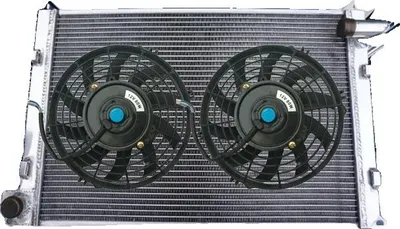 Image de Radiateur et ventilateur en aluminium, parfaitement adaptés à la Mini Cooper, puissance de refroidissement améliorée