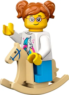 Produktbild von LEGO 71037 Minifigures - Serie 24 - 11 - Mädchen mit Schaukelpferd