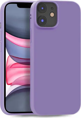 Produktbild von Hülle für Apple iPhone 11 - Handyhülle Cover aus Silikon in Dunkellila