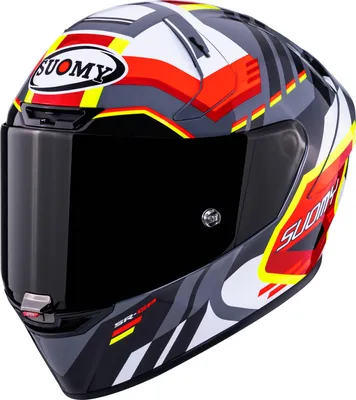 Produktbild von Suomy SR-GP Evo Infrared Helm, weiß/schwarz/rot, L (59/60)