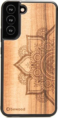 Produktbild von Holzhülle für Samsung Galaxy S22 Plus MANDALA APFELBAUM