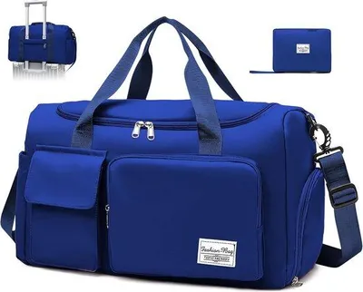 Image de Grands sacs de sport avec compartiment à chaussures et poche imperméable, pour le sport et le fitness