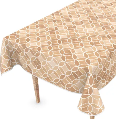 Produktbild von ANRO Wachstuch Tischdecke Größe 140x140cm