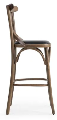 Produktbild von Designer Barhocker Moderne Holz Stuhl Möbel Esszimmerstuhl Neu Einrichtung