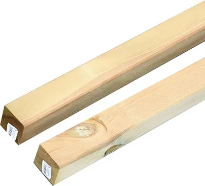 Image de Poteau Bois Faura 9x9x100cm Bois Fsc100% Pour Extérieur - Faura