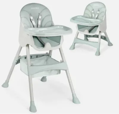 Immagine prodotto di Seggiolone per bambini Seggiolino per bambini Seggiolino per bambini Seggiolone regolabile Pieghevole Blu