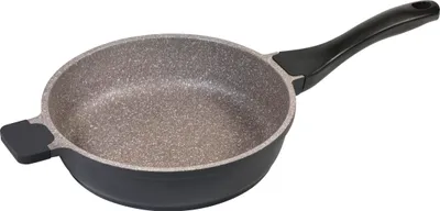 Produktbild von K2 Druckguss-Tiefbratpfanne, Durchmesser: 24 cm, Aluminiumguss, antihaftbeschichtet