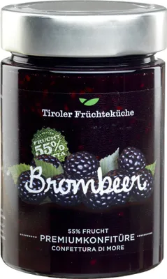 Produktbild von Brombeer-Konfitüre-eine Osttriroler Spezialität 420g Glas