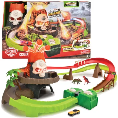Zdjęcie produktu dla Zestaw torów Dickie Toys „Skull Volcano” 203339006