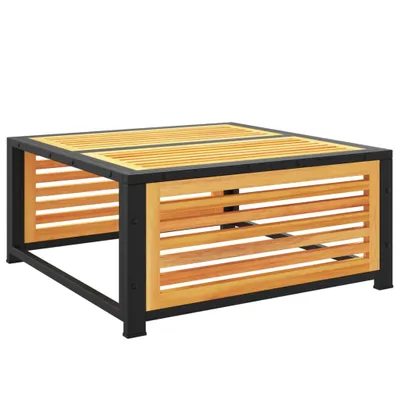 Obrázek produktu pro Zahradní stolička s poduškou 68 x 68 x 30 cm masivní akácie